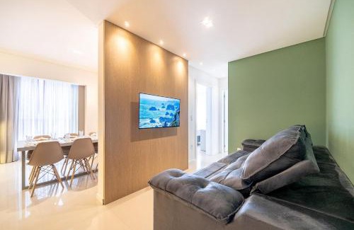 Tabuleiro dos Oliveiras Apartamento | Achei Itapema Elegante ap c/vista do mar 2dorm