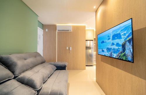 Tabuleiro dos Oliveiras Apartamento | Achei Itapema Elegante ap c/vista do mar 2dorm