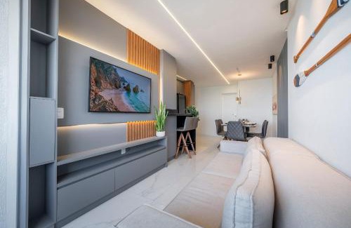 Tabuleiro dos Oliveiras Apartamento | Achei Itapema Vista mar incrível no Sky Bridge