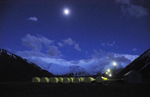 Osh Region Otro | “Achik Tash” camp at the foot of Lenin Peak (7134 m)