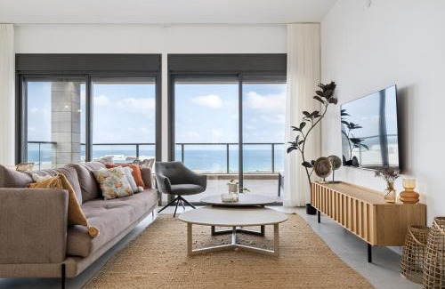 Nahariya Apartamento | Achziv Seaside Stylish Stay by Sea N' Rent