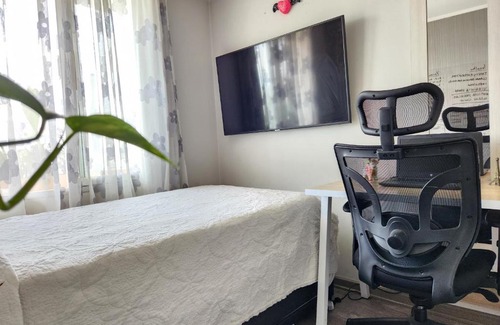 Nunoa Casa | Acogedor Dormitorio Av Italia, Ñuñoa