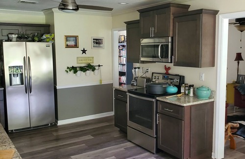 Aiken Casa | Acreage with pool in town