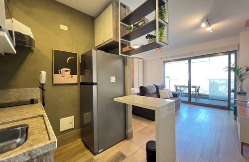 Brooklin Paulista Apartamento | Acropolis Sophisticated studio in Brooklin-habitarte