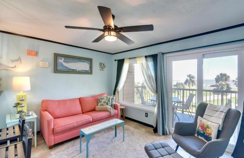 Galveston Apartamento | Across From Beach Resort-Style Galveston Condo