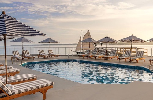 Boothbay Harbor Cabina | ADA Rm | Ocean Peek+Porch+FP | No Hidden Fees