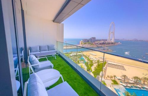 Dubai Marina Apartamento | ADDRESS BEACH RESORT Residence Million Dollar Sea and Palm View DXB AIRPORT VIP Shuttle