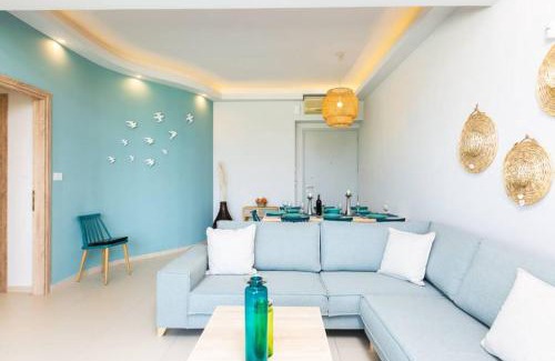 Adelianos Kampos Apartamento | Adelhome - Sea view & walking distance to beach!