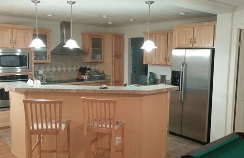 Northville Casa | Adirondack lakehouse con 80 'playa en el gran lago Sacandaga