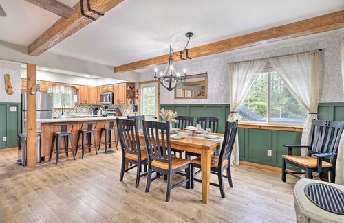 Chestertown Casa | Adirondack Oasis: Private Lake, Sauna, & Fire Pit