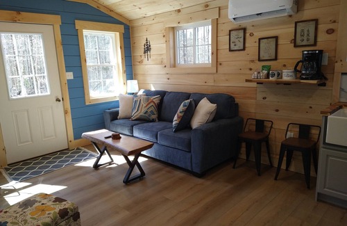 Malone Cabaña | ADK Getaway "Pine Tree Retreat"-New 1 bedroom cottage 1 mile from Adirondacks