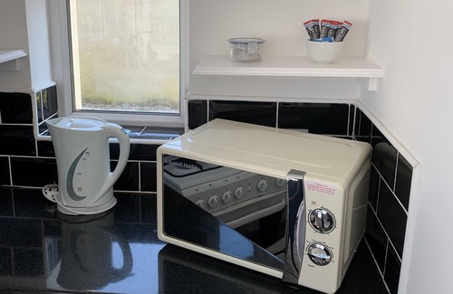 Portaferry Apartamento | Apartamento-De Lujo-Baño con ducha-Vista al patio