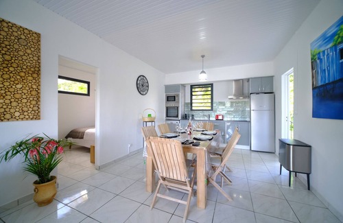 Petit-Bourg Villa | Adorable villa de 3 dormitorios para 6 personas en el corazón del bosque tropical