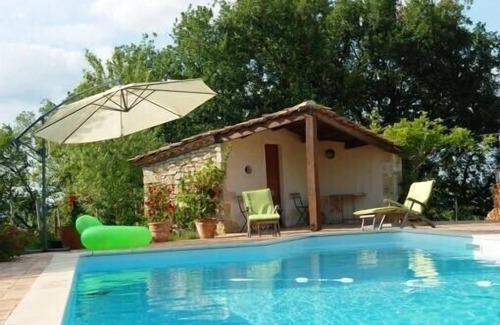 Prayssas Apartamento | Adorable apartamento de invitados en la piscina