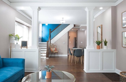 Meridian-Kessler Casa | Adorable casa remodelada Broadripple a poca distancia de bares y restaurantes.