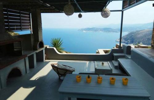 Kymi-Aliveri Casa | Aegean Blue Luxury Room with pool