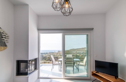 Agios Fokas Casa | Villa de colores egeos en tinos