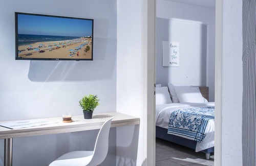 Anissaras Apartamento | Apartamentos Aelia con vistas a la piscina