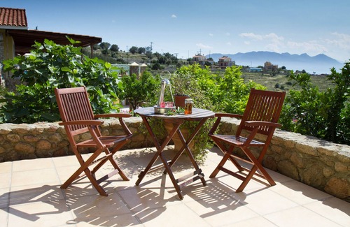 Kontos Villa | Villa Aelia, con magníficas vistas y enorme piscina privada.
