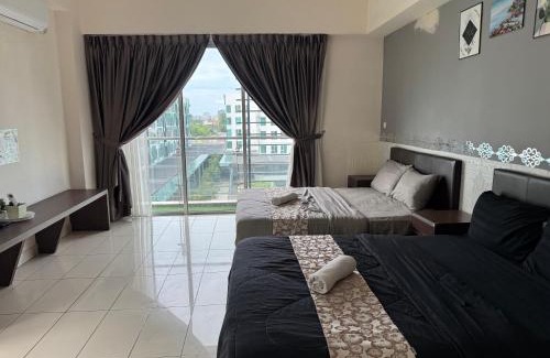Tanjung Aru Apartamento | Aeropod KK by D Hara Residence