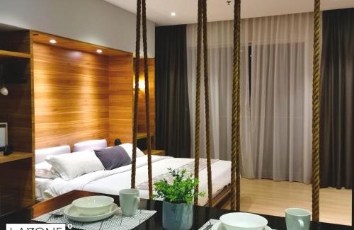 Tanjung Aru Apartamento | Aeropod Sovo Studio - Laxzone Suite