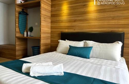 Tanjung Aru Apartamento | Aeropod Sovo Tanjung Aru Kota Kinabalu