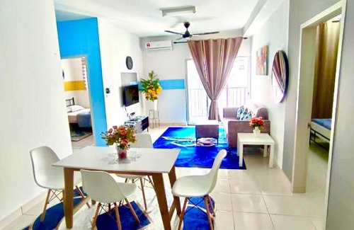 Kota Warisan Apartamento | AF Homestay 3 Bedrooms 15mins to KLIA Free Wifi Netflix