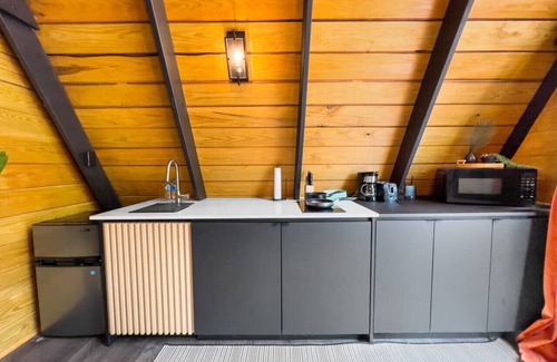 Palmarejo Cabina | Africa787 | A-Frame Wood House W/Pool @ Lajas