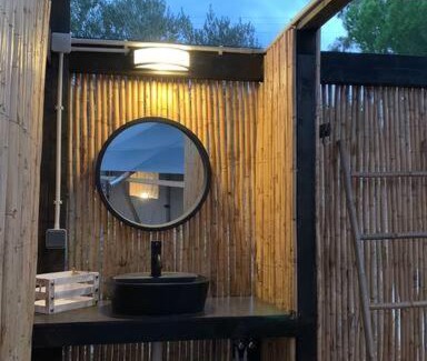 Petrothalassa Otro | African Safari Canvas Lodge Tent Sea View