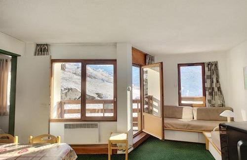 Reberty Apartamento | Agréable 2P+cabine 4 pers, skis aux pieds, animaux OK, parking, Les Menuires - FR-1-178-122
