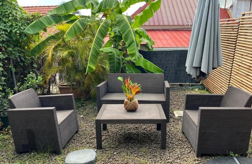 Sainte-Anne Apartamento | Agréable appartement en rez-de-jardin à 450m de la mer