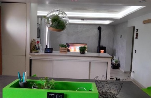 Le Mesnil-Theribus Casa | Agréable chambre double avec salle d'eau privative