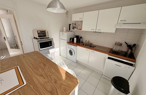 Biscarrosse Plage Apartamento | Agréable T3 en Duplex dans résidence avec piscine (091)