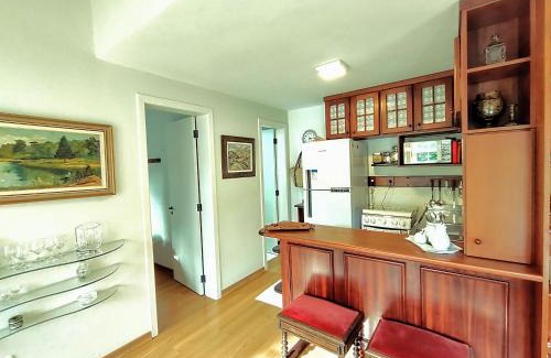 Bairro Lago Negro Apartamento | Agradável Apt 2Quartos para família próx ao Lago Negro - 4 min do centro- com churrasqueira