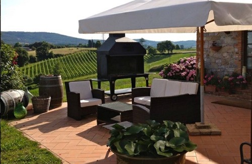 Montegabbione Casa | AGRITURISMO GATTO GIALLO: SUITE DE ROSA