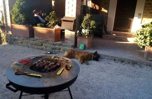 Pergola Apartamento | Agriturismo Vecchia Quercia, apartamento "La Casetta" para 2 personas