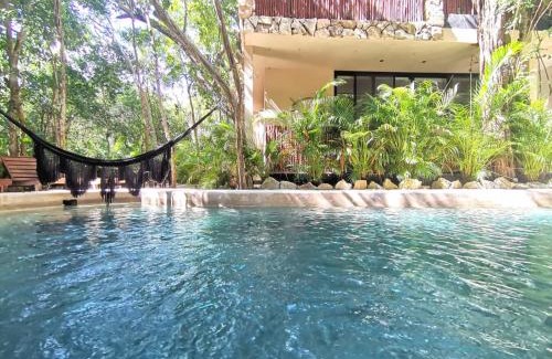 Chemuyil Apartamento | Agua & Selva luxury Jungle loft
