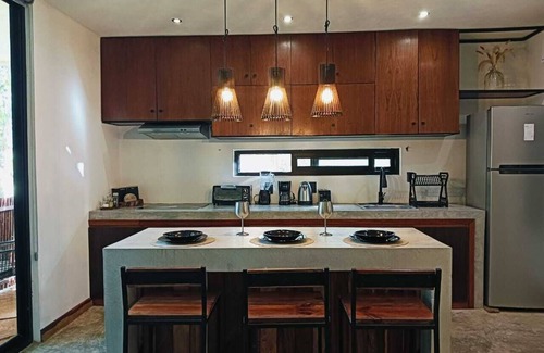 Chemuyil Apartamento | Agua & Selva Luxury loft in the mayan Jungle