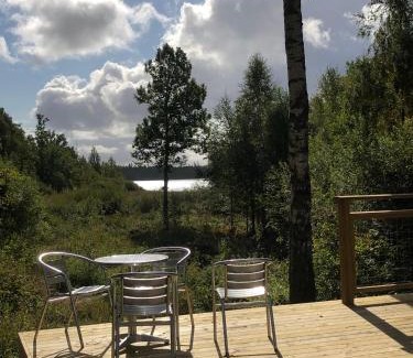 Agunnaryd Casa | Agundaborg garden cottage with large sun deck