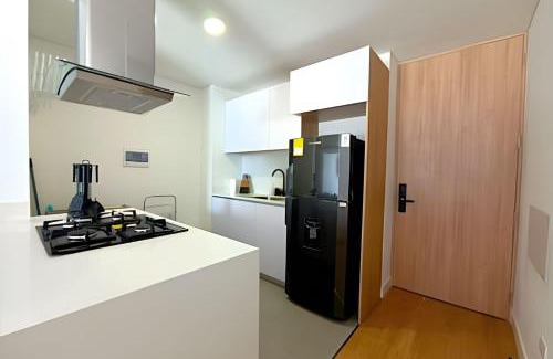 Usaquen Apartamento | AH/2 Hab, Balcón privado, Parking, Wifi, Usaquén