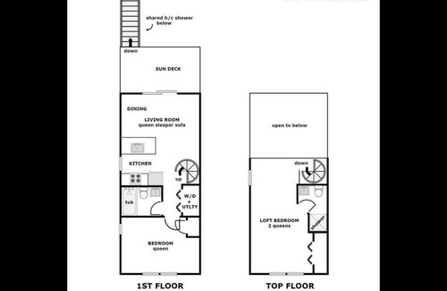 Ocean City Beach Condominio | Aint Dat A Beach II - 2BR Upper Unit on the 2nd Row