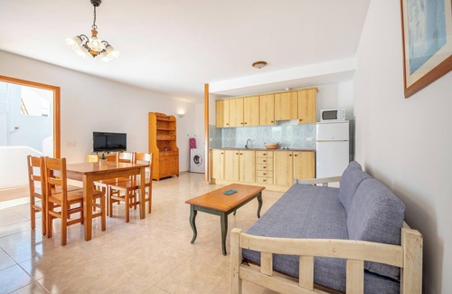 Cala Ferrera Apartamento | Apartamento con aire acondicionado, piscina, Wi-Fi, balcón y cerca de la playa