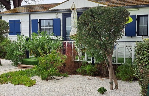 Les Cabanes de Fleury Casa | Bungalow con aire acondicionado, totalmente equipado, con terraza amueblada. 700m de la playa.
