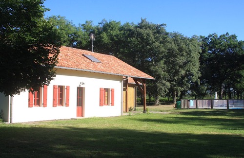 Saint-Gor Cabaña | Cabaña climatizada para 8 personas con piscina climatizada en el corazón del bosque de las Landas