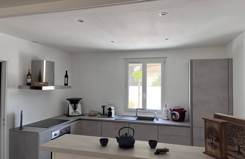 Cuxac-dʼAude Casa | Air-conditioned house with private pool 8 km from Narbonne