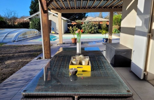 Vensac Villa | air-conditioned house with indoor pool 5 minutes from the ocean