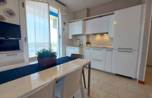 Lido di Pomposa Apartamento | Apartamento de dos habitaciones con aire acondicionado, a 150 metros de la playa de Lido di Pomposa