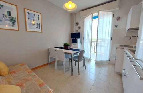 Lido di Pomposa Apartamento | Apartamento de dos habitaciones con aire acondicionado, a 150 metros de la playa de Lido di Pomposa