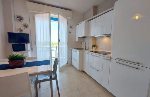 Lido di Pomposa Apartamento | Apartamento de dos habitaciones con aire acondicionado, a 150 metros de la playa de Lido di Pomposa