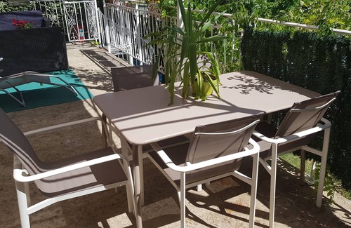 Plaissan Villa | Aire acondicionado villa piscina prox lago mar y río